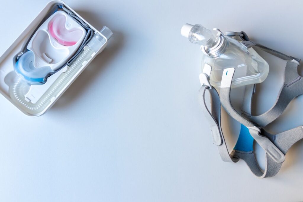 An oral sleep appliance and a CPAP machine
